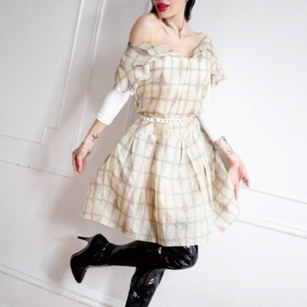 MARNI SILK BLEND DRESS SIZE 38 ALSO FITS A SMALL